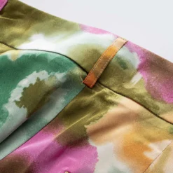 Abstract Print Satin High Waist Wide Leg Trousers -Women's Clothing Store 67b1e4fb 78ca 44ae 960b 708c01b6ea5d