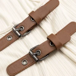 Linen Metallic Decor Cut Out Tank Top -Women's Clothing Store 67c418d5 2d27 43e9 8dc0 466d1e69cb9c