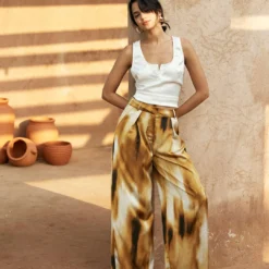 Tie Dye Wide Leg Pants -Women's Clothing Store 699e5af3 8129 4bcd b076 028a13b8935d