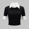 Contrast Short Sleeve T-shirt