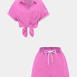 Denim Button Pocket Tank Top And Drawstring Shorts 13 Denim Button Pocket Tank Top And Drawstring Shorts -Women's Clothing Store 6cea7b3b d9b4 4a33 8e95 45188e0f3561