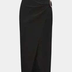 Linen Slit Ruched Asymmetrical Skirt -Women's Clothing Store 6d3d0b24 f605 4761 8ccc c5b001ad2f82