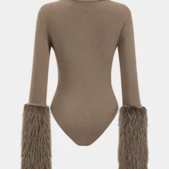 Patchwork Fur Long Sleeve Bodysuit 12 Patchwork Fur Long Sleeve Bodysuit -Women's Clothing Store 6d508b8c e744 4a9b 9639 3964227b81d9