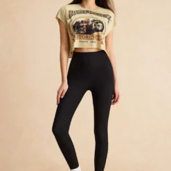 Motorbike Graphic Print Sleeveless T-Shirt -Women's Clothing Store 6d62d380 f2e2 4e9a a0d4 0039d2cecbca