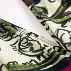 Abstract Print Chiffon Halter Neck Tie-Up Backless Sleeveless Maxi Dress -Women's Clothing Store 704381cb 3ebc 4575 82b3 750b8b77e0af