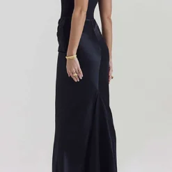 Layer Strapless Mermaid Maxi Dress -Women's Clothing Store 70616b28 bf97 4930 9691 a60097d3fde3