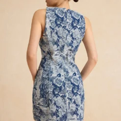 Floral Pattern Button Denim Dress -Women's Clothing Store 718d1afc bd7b 4f83 ab4b dc652498cd1d