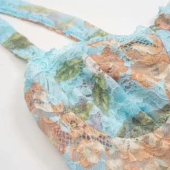 Floral Leaves Print Bustier Slip Midi Dress -Women's Clothing Store 71968336 ae07 419c 96f7 a6f5f57e86b6