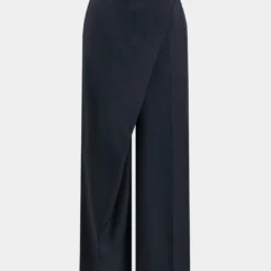 Asymmetrical Wide Leg Trousers