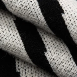 Sweater Stripe Boat Neck Long-Sleeve Top -Women's Clothing Store 747b5731 51f5 4429 b544 9b6ffa1ec758