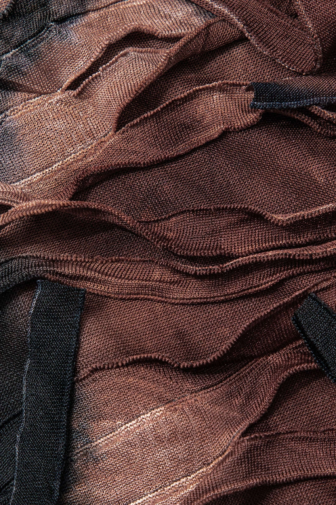 Tie Dye Distressed Sleeveless Cut Out Slit Maxi Dress 8 Tie Dye Distressed Sleeveless Cut Out Slit Maxi Dress - Image 8