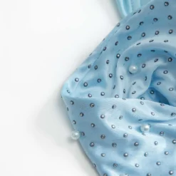 Backless Tie-Up Pearl Mini Dress -Women's Clothing Store 78127f92 4193 46e9 8360 c8c67e07471c