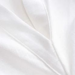 Linen Asymmetrical Ruched Long-Sleeve Shirt -Women's Clothing Store 7897a8f3 00a2 4feb 9b2d e5d3efb118b8