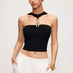 Metallic Decor Cami Top