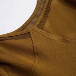 Mesh Contrast Sleeveless Bustier Bodysuit -Women's Clothing Store 7923b797 7011 48fc 88ff 48705acfbe70