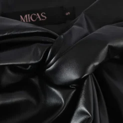 Metallic Faux Leather Knotted Mini Skirt -Women's Clothing Store 7c279888 5829 4588 8330 ae51c5b28a60