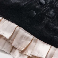 Velvet Patchwork Button Zipper Long Sleeve Mini Dress -Women's Clothing Store 7d16a8dc 0adc 4bb3 a141 8d012f1f1de1