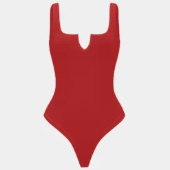 Basic Solid V-Neck Sleeveless Bodysuit -Women's Clothing Store 7f870c09 69f0 4aaa 8f15 7bc691d97d03