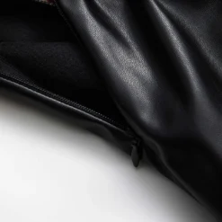 Jacquard Faux Leather Patchwork Skirt -Women's Clothing Store 7fbc50b0 f5d6 44a2 b70f 4f0df73bfa61