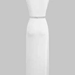 Cut Out Twist Knot Sleeveless Slit Midi Dress -Women's Clothing Store 7fbf40d6 f790 4b9b b59a 236d74b94e0a