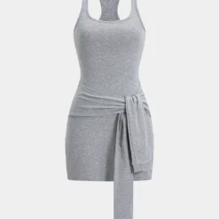 Strappy Tank Sleeveless Mini Dress