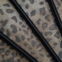 Leopard Print Mesh Sheer Corset Cami Top -Women's Clothing Store 817df585 d887 4c67 b646 766dd35e5fed