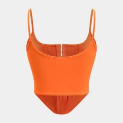 Solid Bustier Corset Tank Top -Women's Clothing Store 82da94cf 5f48 4a80 a946 89399dc8bf39