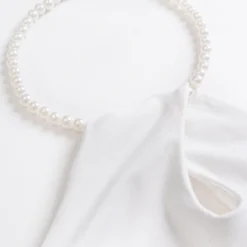 Pearl Chain Backless Sleeveless Cami Top -Women's Clothing Store 82e59da7 30d9 452d ab05 9b6257b93696