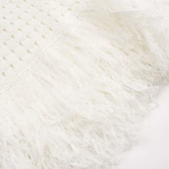 Knit Fringe Short-Sleeve Top -Women's Clothing Store 8313843a 7b88 4ae7 97b1 14301db42c8b