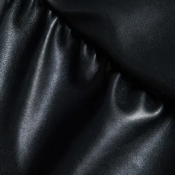 Patchwork Faux Leather Tie Front Mini Skirt -Women's Clothing Store 8486ee46 16f3 48c0 aef9 7a16ff054336