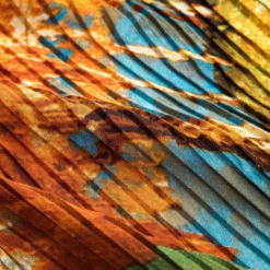 Tie Dye Satin Pleated Skirt -Women's Clothing Store 8622e2d2 09a2 45af a0d7 6b1d193aa00d