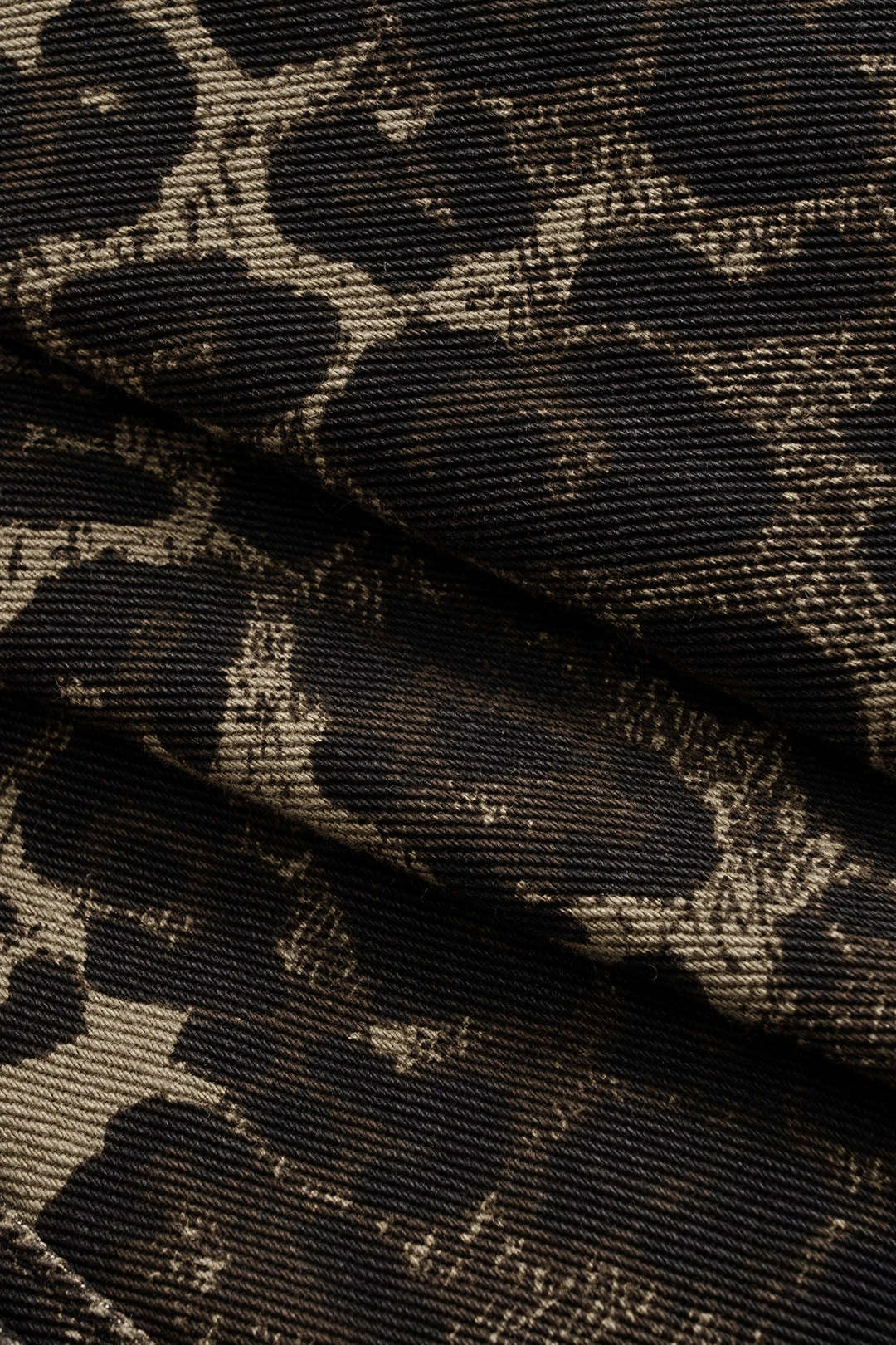 Denim Leopard Print Pocket Straight Leg Shorts 5 Denim Leopard Print Pocket Straight Leg Shorts - Image 5