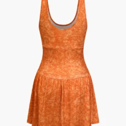 Tie Dye Print Tank Mini Dress -Women's Clothing Store 87a0d945 cc76 4124 84f0 644d4d99ad02