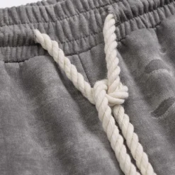 Washed Tie-Up High Waist Shorts -Women's Clothing Store 88d3be85 0160 4ed2 9625 93501a86149a