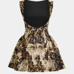 Jacquard Ruched Sleeveless Mini Dress 12 Jacquard Ruched Sleeveless Mini Dress -Women's Clothing Store 89674b3f 7c42 4022 8d89 1a7978bc6900