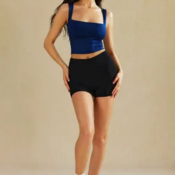 Basic Square Neck Cropped Tank Top -Women's Clothing Store 8e47bfde 49b2 4a41 92e7 b8388ecb02b2