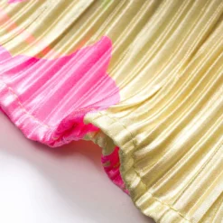 Floral Print Pleated Tie Back Strapless Maxi Dress -Women's Clothing Store 90a872bb adb0 48ae aae8 56496c1b6e3b