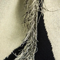 Contrast Abstract Print Fringe Sweater Trousers -Women's Clothing Store 916f9598 7b3a 4c14 b0c1 32dd5c208422