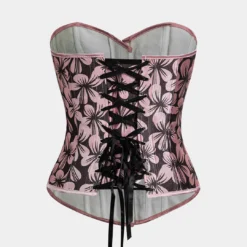 Floral Print Appliques Corset Tube Top -Women's Clothing Store 917b72ad 0bf8 4f9d b4ea e493b4bfd5e2