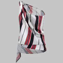 Stripes Print Asymmetrical Tank Top -Women's Clothing Store 94fc4feb a045 4e02 8182 8d2af7e47e03