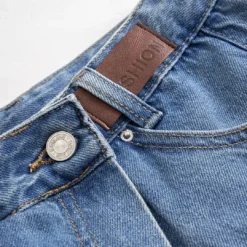 Denim Patchwork Asymmetrical Shorts -Women's Clothing Store 95ce392a f7e4 4b7d b417 d1186d7684a8