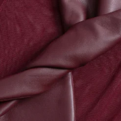 Faux Leather Mesh Patchwork Twist Knot Long Sleeve Bodysuit -Women's Clothing Store 961d773a e292 4e3c b536 5e3bfa7d7789