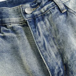 Camo Print Denim Patchwork Button Pocket Jeans -Women's Clothing Store 965bbd95 9f1c 416a 9bcf c65e5c6ee8b2