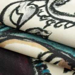 Abstract Print Chiffon Halter Neck Tie-Up Backless Sleeveless Maxi Dress -Women's Clothing Store 9888de9a 1e9a 4bfe bcaf 23e779c15803