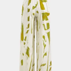 Abstract Print High Waist Trousers -Women's Clothing Store 99ba5092 1bb0 4698 b78a 5934f13bf9a2