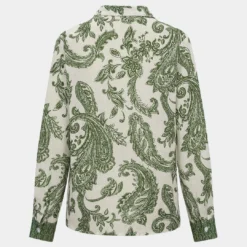 Floral Print Long-Sleeve Shirt -Women's Clothing Store 9cf6c3f2 f87a 4681 bfa9 2f9a4f1aeedb