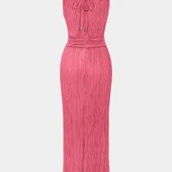 3D Floral V-neck Midi Dress -Women's Clothing Store 9fe72c25 c815 4d68 b2bb 7f1451cca1e0