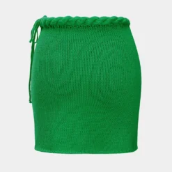 Knit Braided Tie-Up Skirt -Women's Clothing Store a11fcdff 8f0f 4619 b7b0 4dfe7eedff98