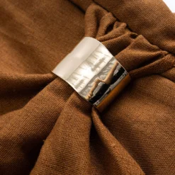 Halter V-Neck Metallic Decor Backless Midi Dress -Women's Clothing Store a182b97d 9f59 4458 a639 d6c91289b46a