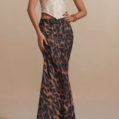 Leopard Print Mermaid Skirt -Women's Clothing Store a1f2b615 c90a 4330 bc4c 14e3975cc912